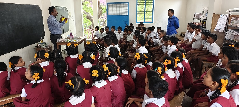 Inspiring Young Minds at Dhanapal Middle School