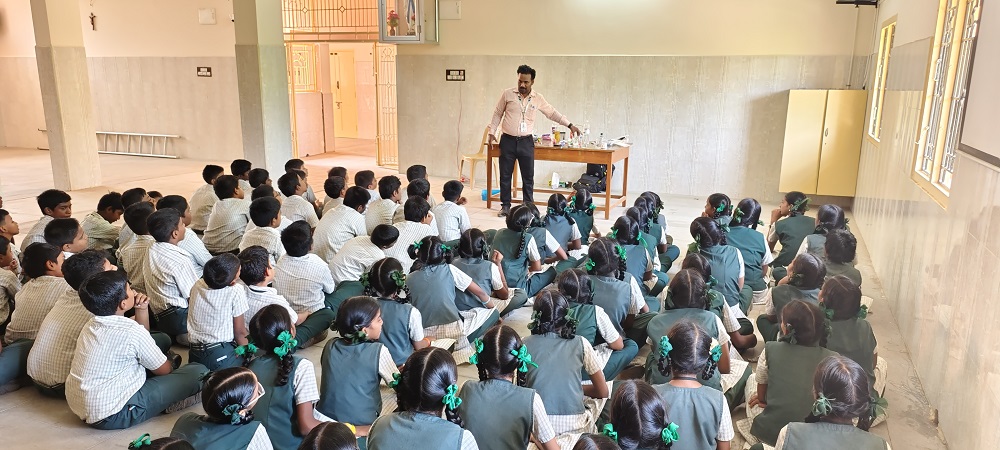 A Day of Innovation at EBG Matriculation Higher Secondary School