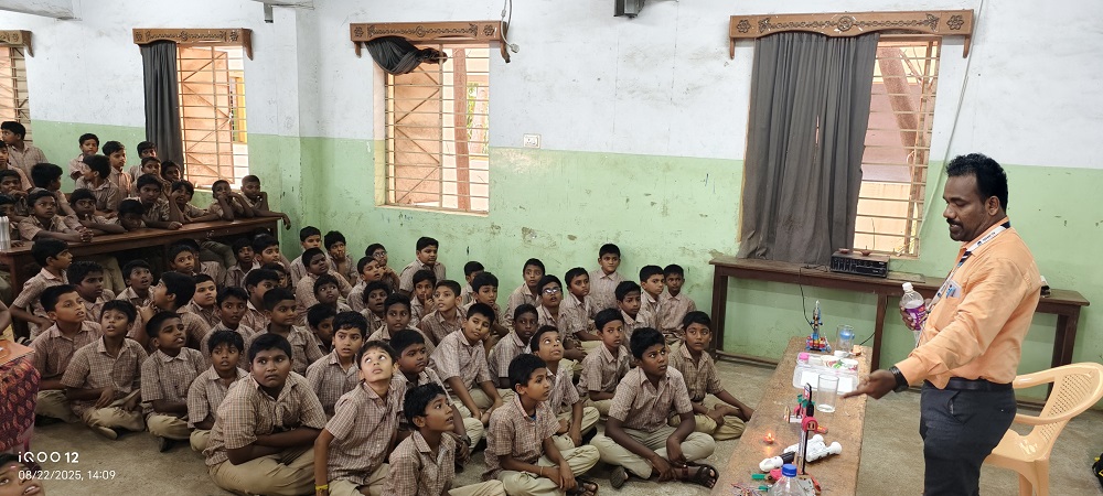 The science of today is the technology of tomorrow at Thiagarajar Model Higher Secondary School